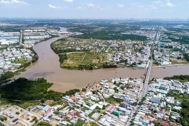 Giao thông TPHCM tiến về huyện Cần Giuộc