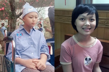 Cô bé 14 tuổi bị ung thư mù 2 mắt khao khát thấy ánh sáng