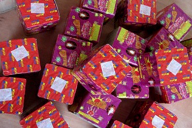 Bắt đối tượng vận chuyển 27 bánh pháo