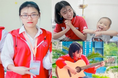 Nữ sinh 10X học giỏi, đàn hay, không ngại khó khăn đi vận động hiến máu