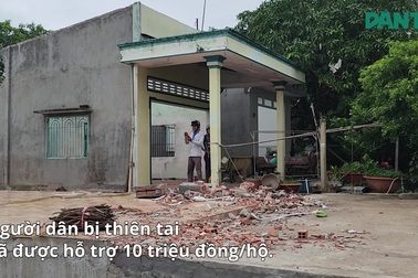 Sạt lở mất nhà ở Đồng Tháp