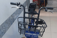 Xe đạp công cộng biển số đẹp ở TPHCM bị mất trộm