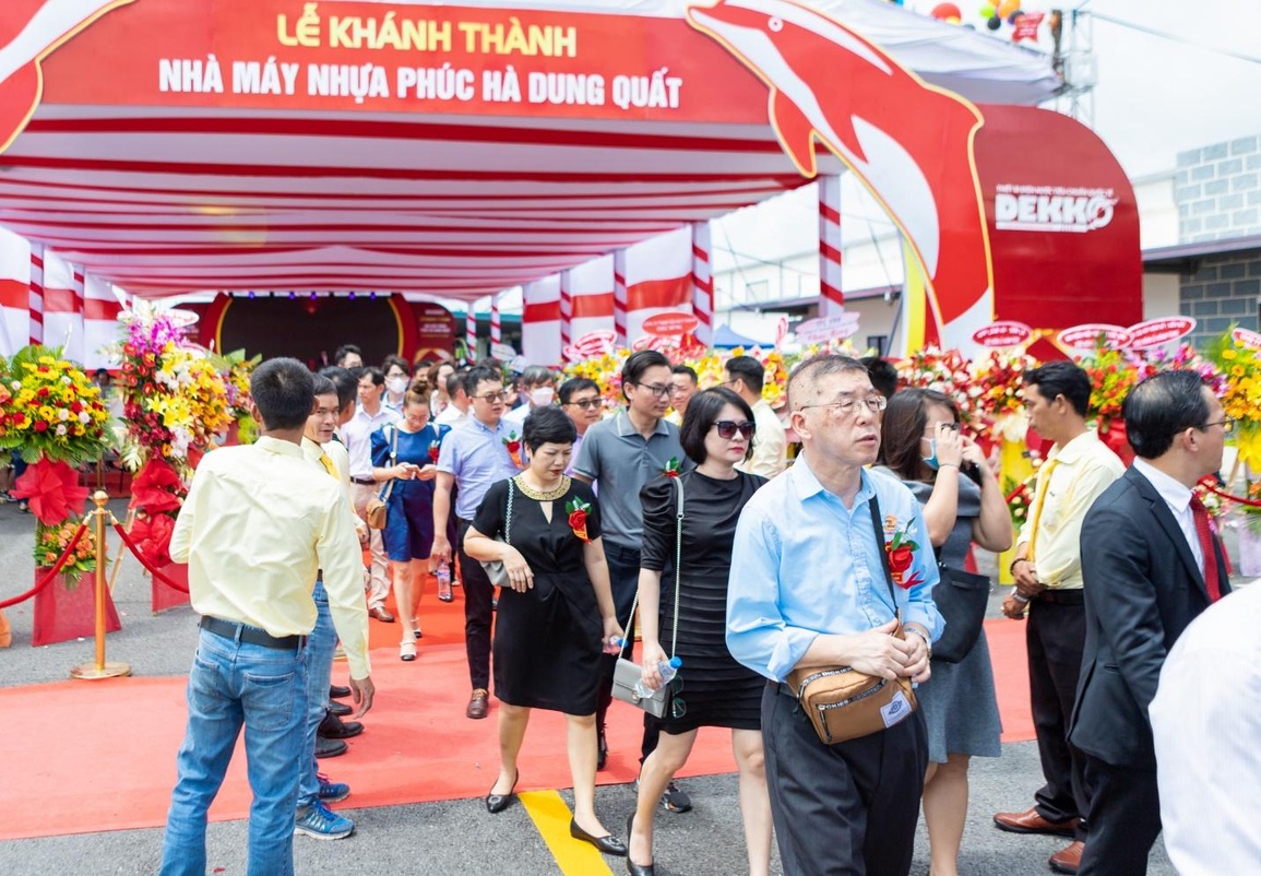 Dekko khánh thành nhà máy thứ 3 Nhựa Phúc Hà Dung Quất - 2 Dekko khánh thành nhà máy thứ 3 Nhựa Phúc Hà Dung Quất - 2