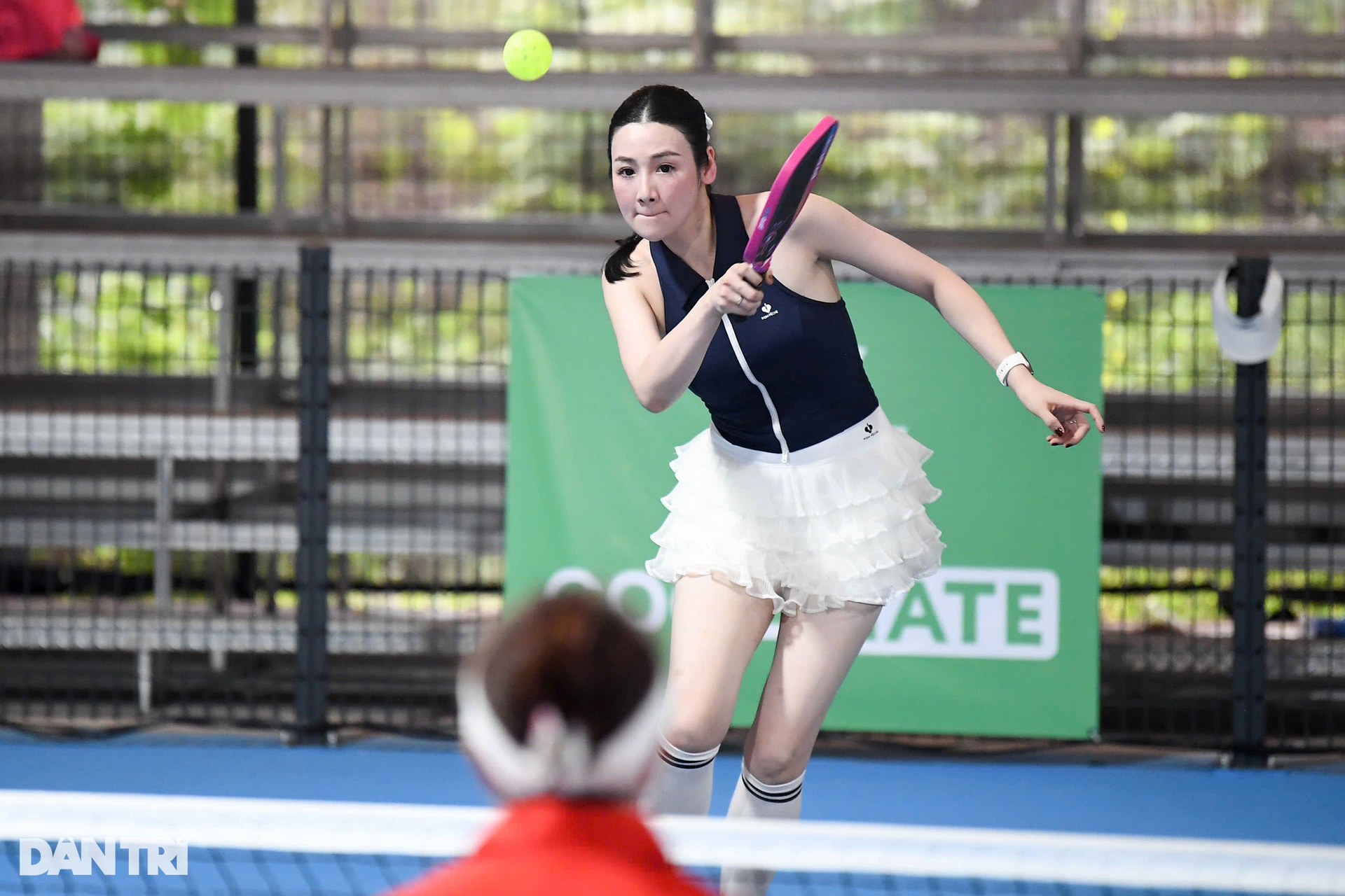 Dàn á hậu, diễn viên, ca sĩ nổi tiếng hâm nóng giải pickleball Dân trí - 5 Dàn á hậu, diễn viên, ca sĩ nổi tiếng hâm nóng giải pickleball Dân trí - 5