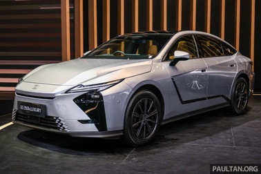 Lexus ES hoàn toàn mới ra mắt tại Indonesia: Có bản hybrid và thuần điện