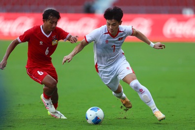 Đình Bắc lập cú đúp, U22 Việt Nam thắng nhẹ U22 Lào