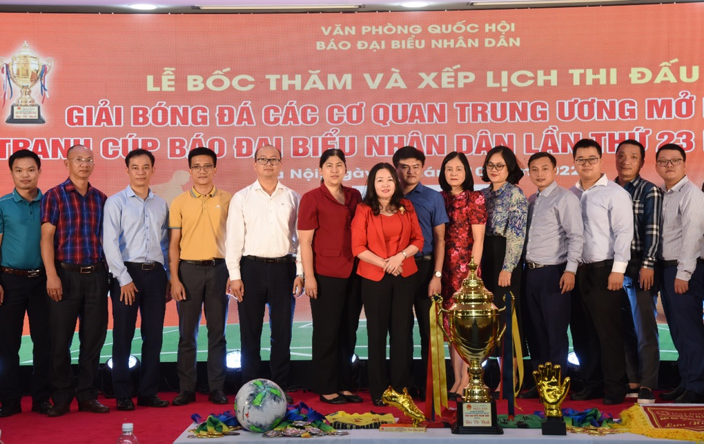 Bốc thăm chia bảng giải bóng đá các cơ quan Trung ương 2022 - 2 Bốc thăm chia bảng giải bóng đá các cơ quan Trung ương 2022 - 2