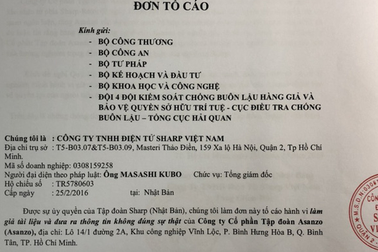 Sharp Việt Nam tiếp tục tố cáo Asanzo tới 5 Bộ vụ làm giả tài liệu