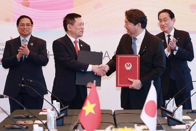 Việt Nam - Nhật Bản ký 3 dự án hợp tác ODA trị giá 500 triệu USD