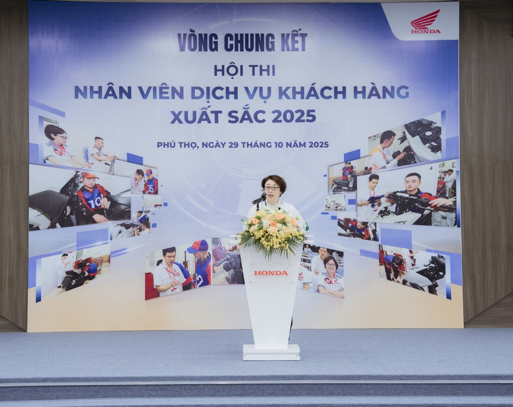 Lộ diện top 13 nhân viên dịch vụ khách hàng xuất sắc 2025 của Honda Việt Nam - 1 Lộ diện top 13 nhân viên dịch vụ khách hàng xuất sắc 2025 của Honda Việt Nam - 1