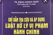 Thứ trưởng Bộ Tư pháp bị mạo danh chủ biên 2 cuốn sách