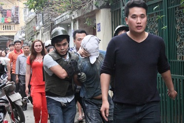 Đã bắt được thanh niên ngáo đá cố thủ sau hơn 1 ngày đêm