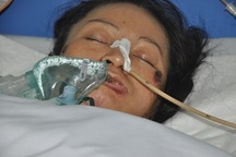 Va chạm với xe tải, chồng chết thảm, vợ nguy kịch tính mạng