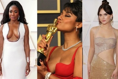 Dàn mỹ nhân khoe nhan sắc quyến rũ trên thảm đỏ Oscar 2022