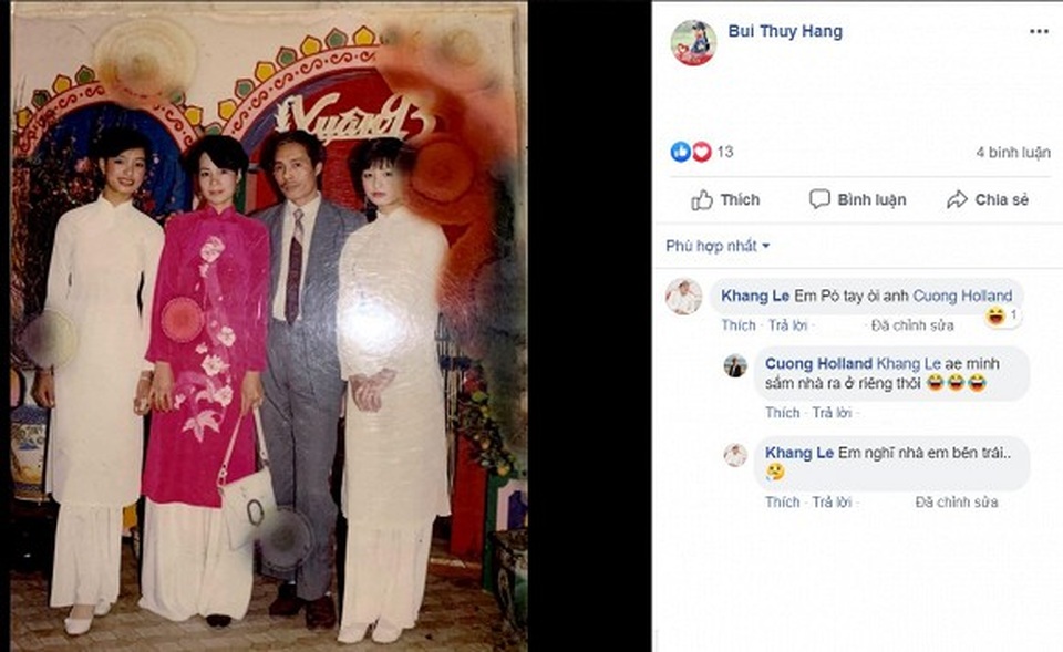Thúy Hằng- Thúy Hạnh năm 15 tuổi giống nhau đến nỗi ông xã cũng bó tay - 1 Thúy Hằng- Thúy Hạnh năm 15 tuổi giống nhau đến nỗi ông xã cũng bó tay - 1