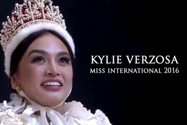 Kylie Verzosa đăng quang Hoa hậu Quốc tế 2016