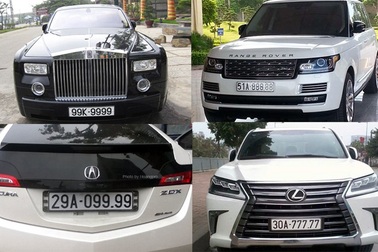 Biển số đẹp - ‘Kho thóc’ ngàn tỷ: Ai may thì hưởng, mặc kệ ngân sách thất thu