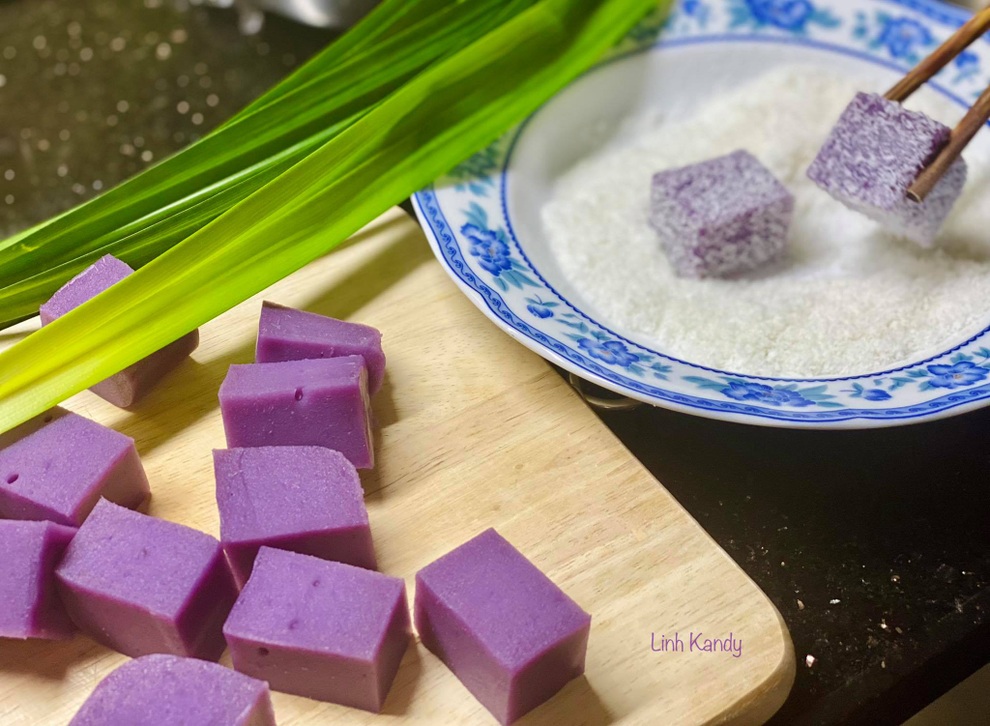 Cư dân mạng thích thú với khoai tím 8 món vì độc đáo, ngon và quá đẹp - 7 Cư dân mạng thích thú với khoai tím 8 món vì độc đáo, ngon và quá đẹp - 7