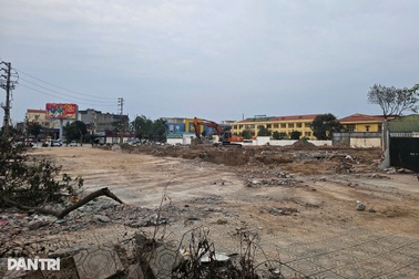 Phá xong công trình vi phạm từng được doanh nghiệp xin tặng tỉnh Hải Dương