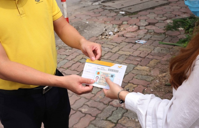 Bưu điện Việt Nam đã và đang tổng lực để nhanh nhất có thể chuyển phát CCCD gắn chíp đến người dân