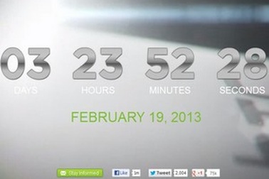 HTC “treo” đồng hồ đếm ngược chờ ngày mở màn sự kiện đặc biệt