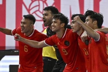 Tuyển futsal Indonesia tạo cơn địa chấn, xếp trên cả Nhật Bản