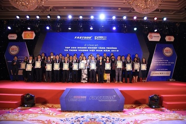 Malloca vinh dự nhận giải thưởng Top 500 doanh nghiệp tăng trưởng nhanh nhất 2019 – FAST 500
