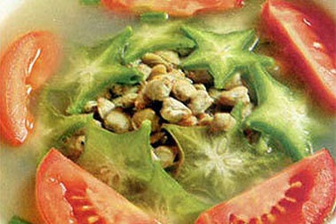 Canh hến nấu khế