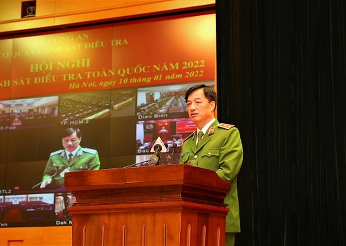 Thứ trưởng Nguyễn Duy Ngọc phát biểu kết luận Hội nghị.