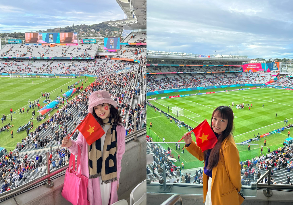 Khoảnh khắc xúc động mặc áo dài, cầm cờ tổ quốc cổ vũ Việt Nam dự World Cup - 1 Khoảnh khắc xúc động mặc áo dài, cầm cờ tổ quốc cổ vũ Việt Nam dự World Cup - 1
