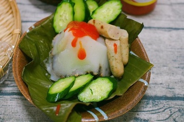 Cách làm bánh giò Hà Nội với bột tự pha