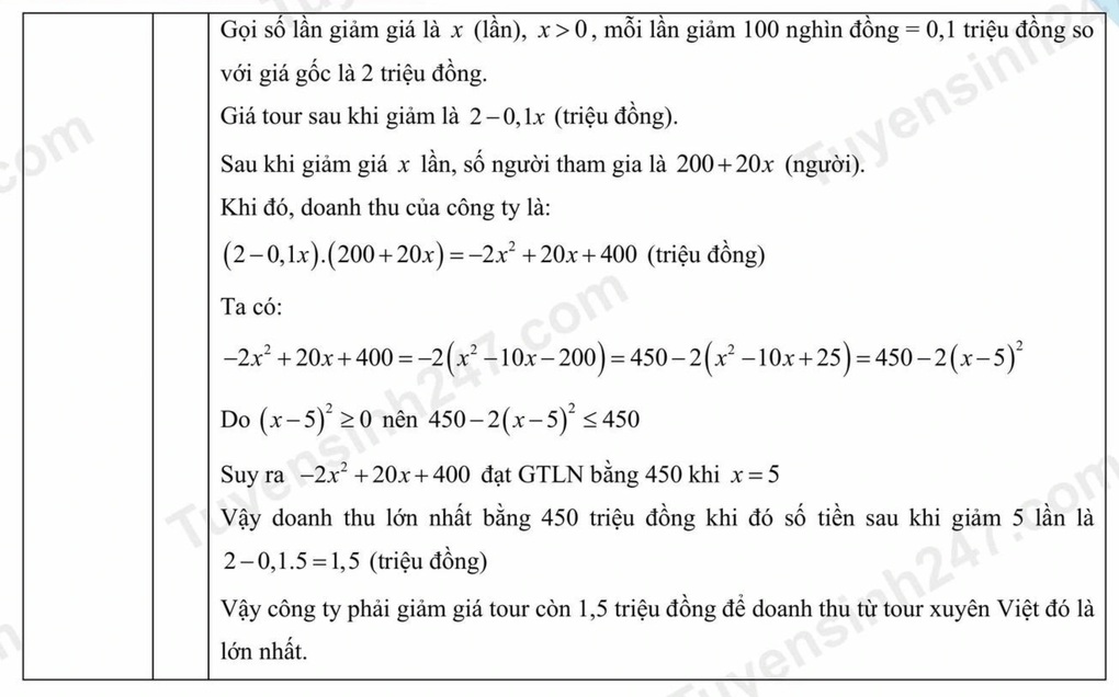 Đề thi và đáp án môn toán thi lớp 10 tỉnh Lai Châu 2025 - 8 Đề thi và đáp án môn toán thi lớp 10 tỉnh Lai Châu 2025 - 8