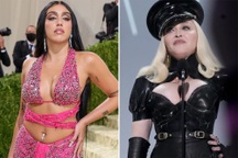 Con gái Madonna mặc áo không nội y sau khi tiết lộ bị mẹ kiểm soát