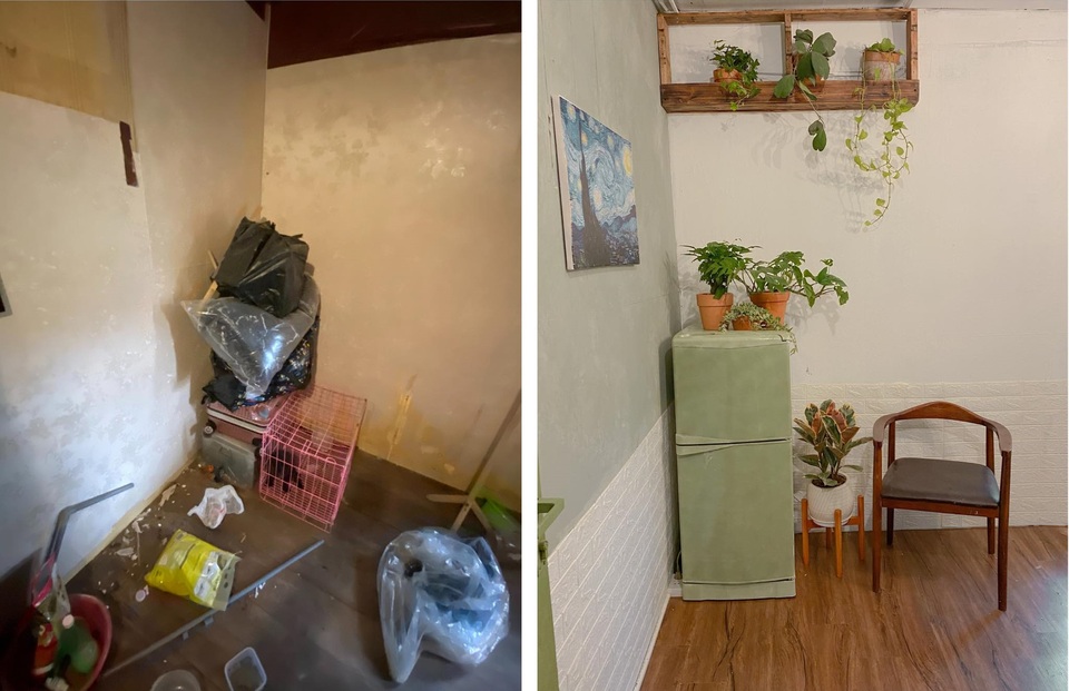 Ngỡ ngàng căn hộ tồi tàn ở Hà Nội lột xác đẹp mê chỉ 20 triệu đồng - 13