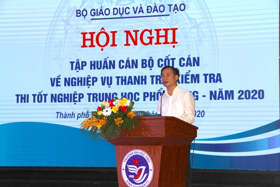 Tăng cường phối hợp công tác thanh tra, kiểm tra kỳ thi tốt nghiệp THPT - 3 Tăng cường phối hợp công tác thanh tra, kiểm tra kỳ thi tốt nghiệp THPT - 3