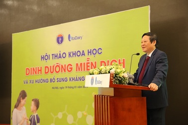 Bộ y tế lần đầu tiên hội thảo về dinh dưỡng miễn dịch