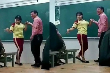 TPHCM: Thú vị màn khiêu vũ của thầy và trò trên bục giảng