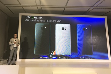 HTC U Ultra chính thức ra mắt, giá cao lên đến 18,5 triệu đồng
