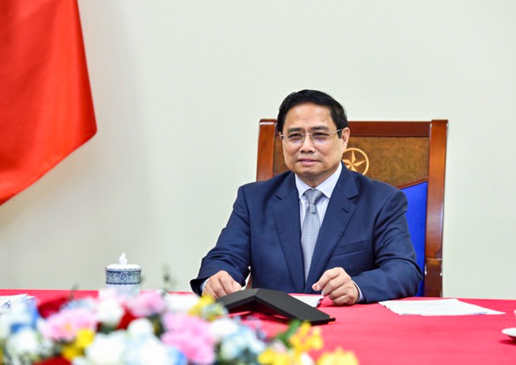 Thủ tướng Phạm Minh Chính điện đàm với Thủ tướng Trung Quốc Lý Cường - 1 Thủ tướng Phạm Minh Chính điện đàm với Thủ tướng Trung Quốc Lý Cường - 1