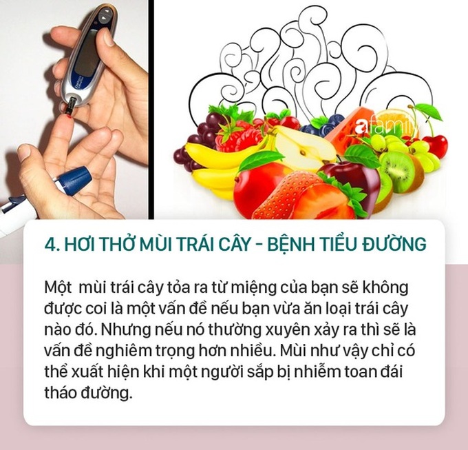 Người bị bệnh gan, thận, ung thư phổi, ung thư dạ dày, bệnh tiểu đường... thì hơi thở thường có mùi như thế này - Ảnh 4.