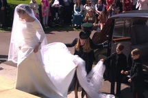 Chiêm ngưỡng váy cưới lộng lẫy của cô dâu Hoàng tử Harry