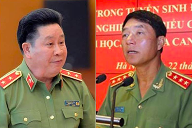Khởi tố 2 cựu Thứ trưởng Bộ Công an