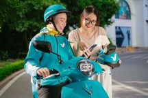 Sự lên ngôi của xe máy điện trong ngành vận chuyển, gọi xe