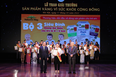 Nature's Way đạt Giải thưởng Sản phẩm vàng vì sức khỏe cộng đồng 2022