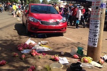 Nữ tài xế lao thẳng ô tô vào chợ khiến 3 người thương vong