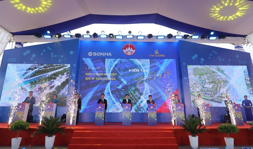 Tập đoàn Sơn Hà khởi công khu công nghiệp SHI IP Tam Dương - 2 Tập đoàn Sơn Hà khởi công khu công nghiệp SHI IP Tam Dương - 2