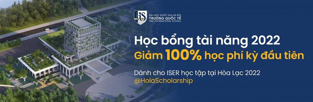 Trường Quốc tế - ĐHQGHN tặng học bổng tài năng cho TOP 15% sinh viên học tập tại Hòa Lạc - 1 Trường Quốc tế - ĐHQGHN tặng học bổng tài năng cho TOP 15% sinh viên học tập tại Hòa Lạc - 1