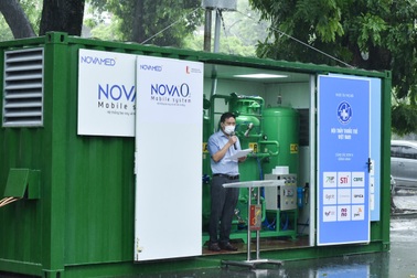 ĐH Bách khoa Hà Nội chế tạo Container tạo oxy và khí nén y tế di động
