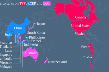 Mỹ rút khỏi TPP, hiệp định do Trung Quốc dẫn đầu chuẩn bị hoàn tất