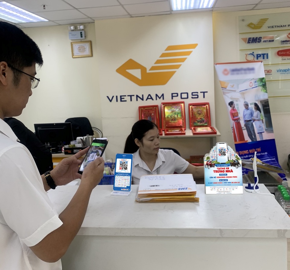 Kết nối VNPAY-QR, Bưu điện Việt Nam hướng tới thanh toán không tiền mặt trên toàn quốc - 1 Kết nối VNPAY-QR, Bưu điện Việt Nam hướng tới thanh toán không tiền mặt trên toàn quốc - 1